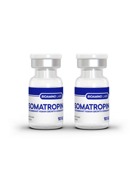 100iu Somatropin (Bioamino Labs)  3,33mg  (10 vial x 10iu) - 191aa etc