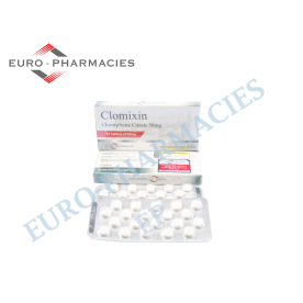 Clomixin (Clomid) - 50mg/tab - 20 pills/blister - Euro-Pharmacies