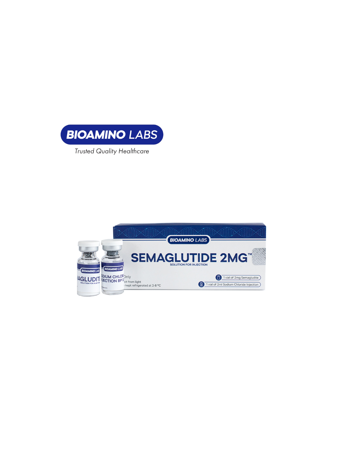 Semaglutide (Ozempic) - 2mg/vial + 2 ml water