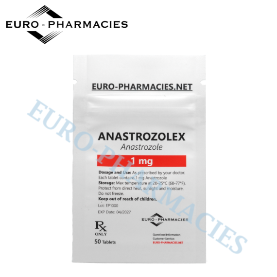 Anastrozolex (ARIMIDEX ) - 1mg/tab, 50 pills/bag - Euro-Pharmacies