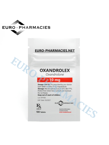 Oxandrolex  (Anavar)  - 10mg/tab, 100 pills/bag - Euro-Pharmacies