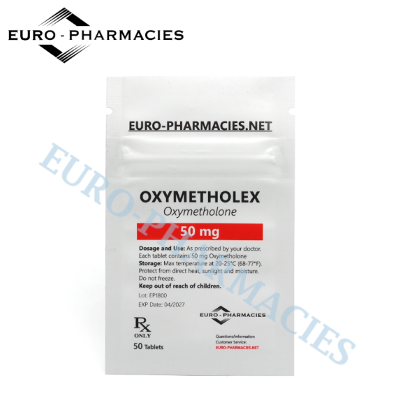 Oxymetholex (Anadrol) - 50mg/tab, 50 pills/bag - Euro-Pharmacies