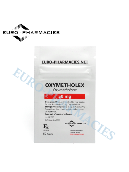 Oxymetholex (Anadrol) - 50mg/tab, 50 pills/bag - Euro-Pharmacies