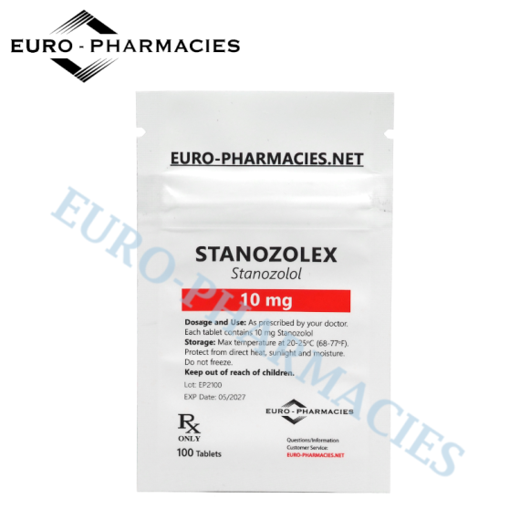 Stanozolex (Winstrol) - 10mg/tab, 100 pills/bag - Euro-Pharmacies