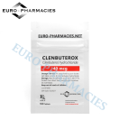 Clenbuterox (Clenbuterol) - 40mcg/tab, 100 pills/bag - Euro-Pharmacies - USA