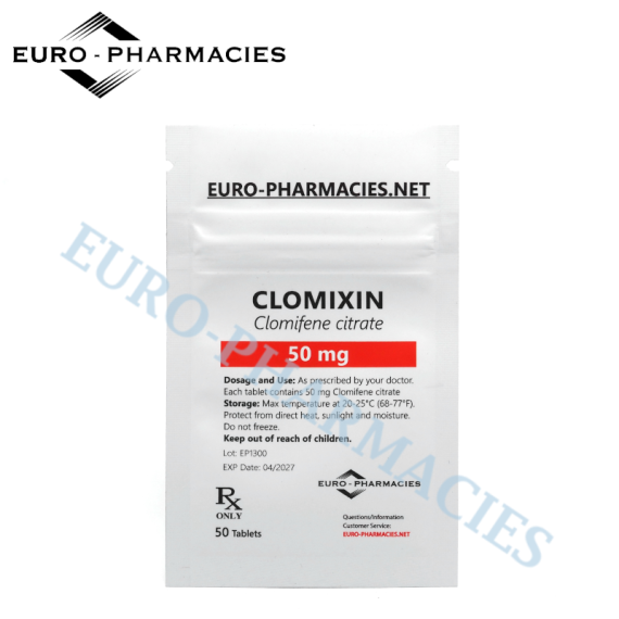 Clomixin (Clomid ) - 50mg/tab, 50 pills/bag - Euro-Pharmacies - USA