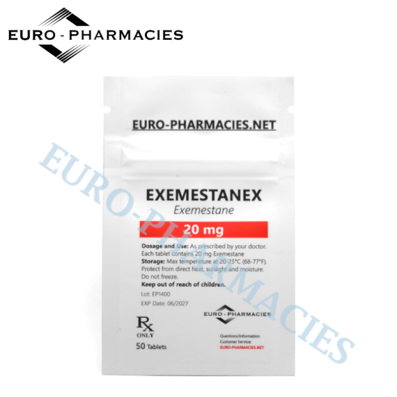 Exemestanex (Aromasin) - 20mg/tab, 50 pills/bag - Euro-Pharmacies - USA