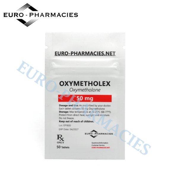 Oxymetholex (Anadrol) - 50mg/tab, 50 pills/bag - Euro-Pharmacies - USA