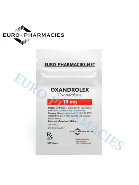 Oxandrolex (Anavar) - 10mg/tab, 100 pills/bag - Euro-Pharmacies - USA