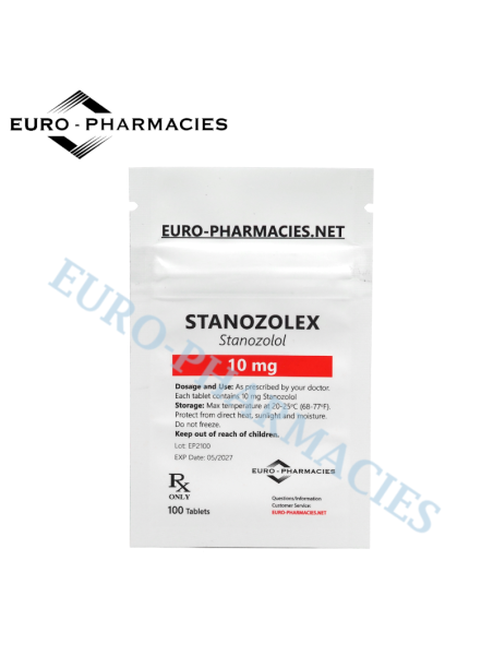 Stanozolex 10 (Winstrol) - 10mg/tab, 100 pills/bag - Euro-Pharmacies - USA