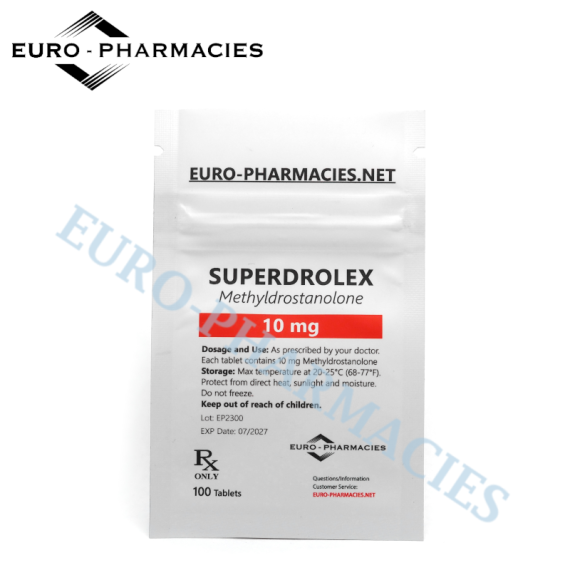 Superdrolex (Methyldrostanolone) - 10mg/tab, 100 pills/bag - Euro-Pharmacies - USA
