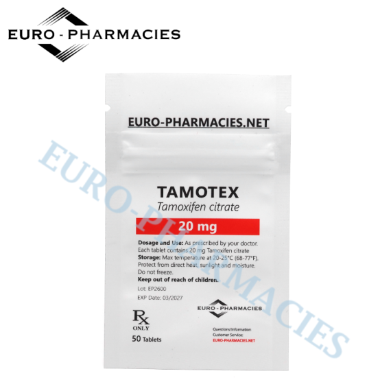 Tamotex (Tamoxifen) - 20mg/tab, 50 pills/bag - Euro-Pharmacies - USA