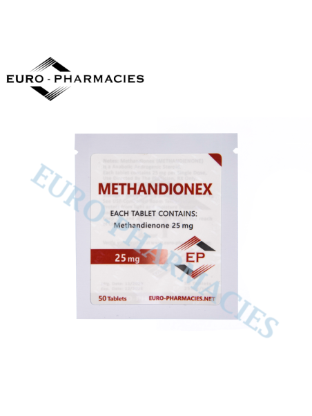 Methandionex 25 (Dianabol) - 25mg/tab, 50 pills/bag - Euro-Pharmacies