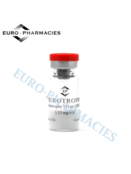 100iu Eurotropin 3,33mg (10 vial x 10iu) - 191aa etc - Euro-Pharmacies - USA