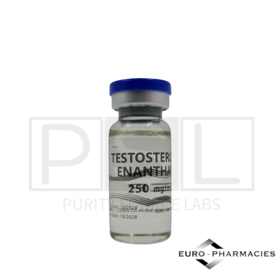 Testosterone Enanthate - 250mg/ml, 10ml/vial - Euro-Pharmacies - USA