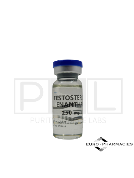 Testosterone Enanthate - 250mg/ml, 10ml/vial - Euro-Pharmacies - USA