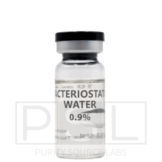Bacteriostatic Water- 0.9%, 10ml/vial - Euro-Pharmacies