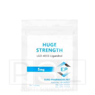Huge strength (LGD4033) - 5mg/tab - 50 tab - Euro-Pharmacies