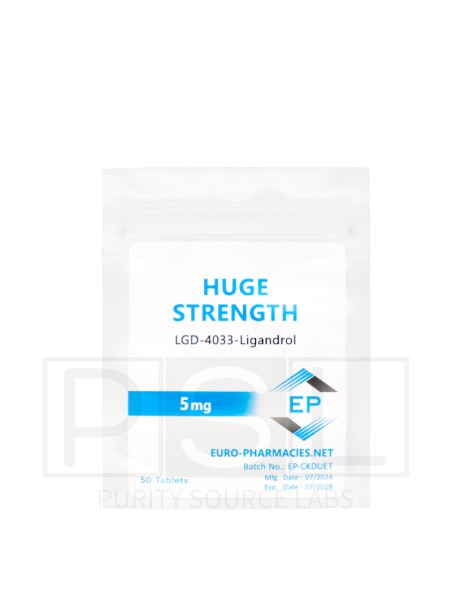 Huge strength (LGD4033) - 5mg/tab - 50 tab - Euro-Pharmacies