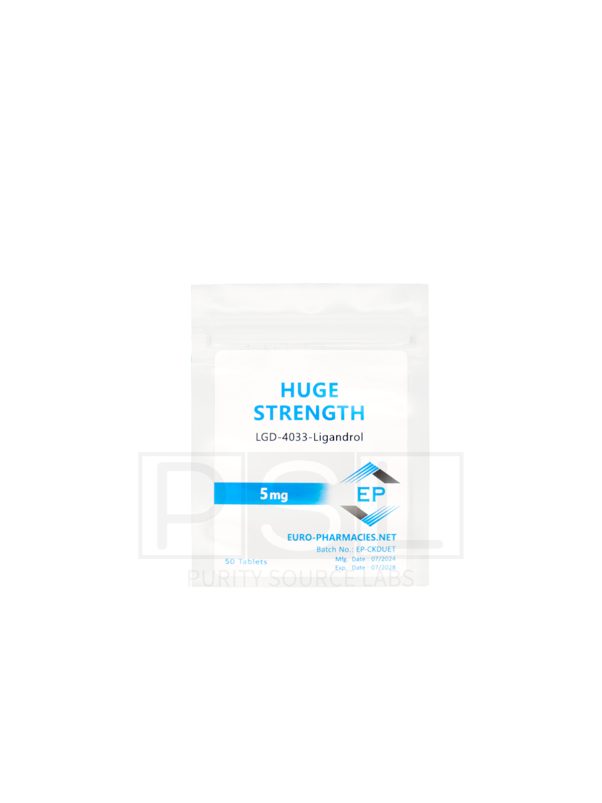 Huge strength (LGD4033) - 5mg/tab - 50 tab - Euro-Pharmacies
