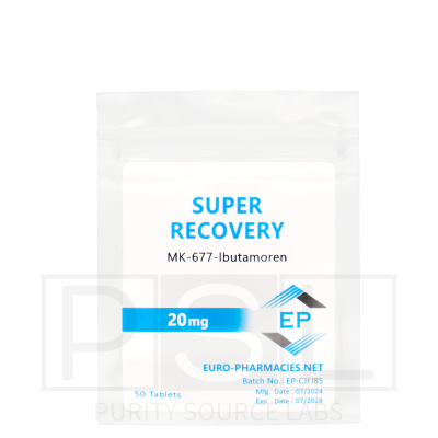 Super recovery (MK677) - 20mg/tab - 50 tab - Euro-Pharmacies