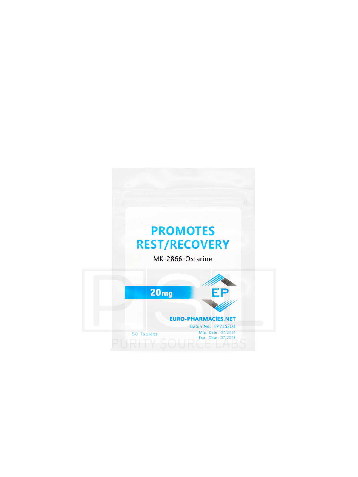 Promotes rest/recovery (MK2866) - 20mg/tab - 50 tab - USA