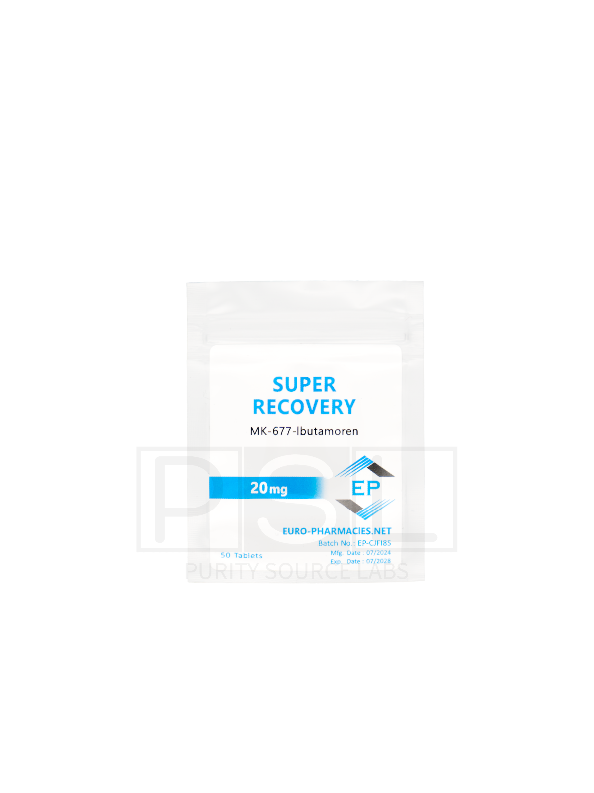Super recovery (MK677) - 20mg/tab - 50 tab - Euro-Pharmacies - USA