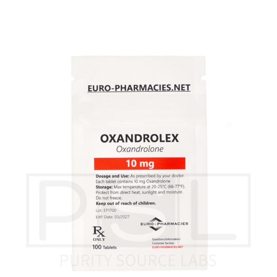 Oxandrolex (Anavar) - 10mg/tab, 100 pills/bag - Euro-Pharmacies