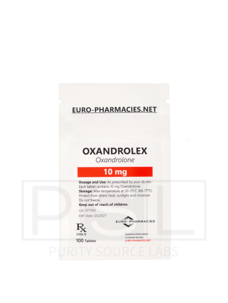 Oxandrolex (Anavar) - 10mg/tab, 100 pills/bag - Euro-Pharmacies