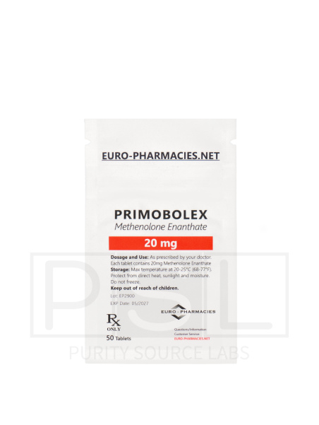 Primobolex (Primobolan depot) - 20mg/tab, 50 pills/bag - Euro-Pharmacies