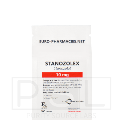 Stanozolex (Winstrol) - 10mg/tab, 100 pills/bag - Euro-Pharmacies