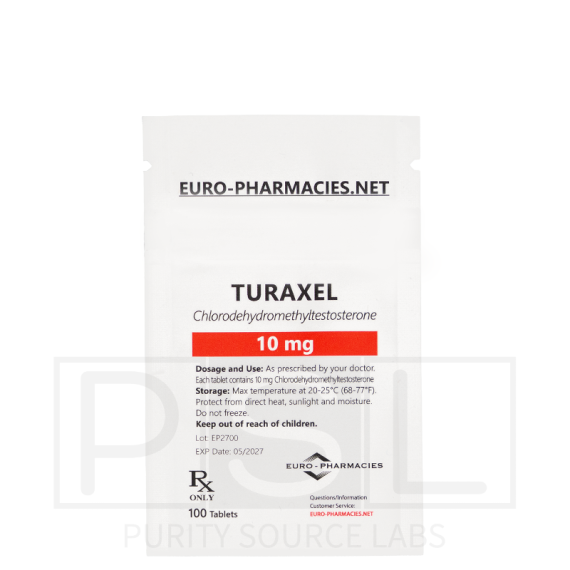 Turaxel (Turanabol) - 10mg/tab, 100 pills/bag - Euro-Pharmacies