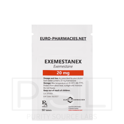 Exemestanex (Aromasin) - 20mg/tab, 50 pills/bag - Euro-Pharmacies - USA
