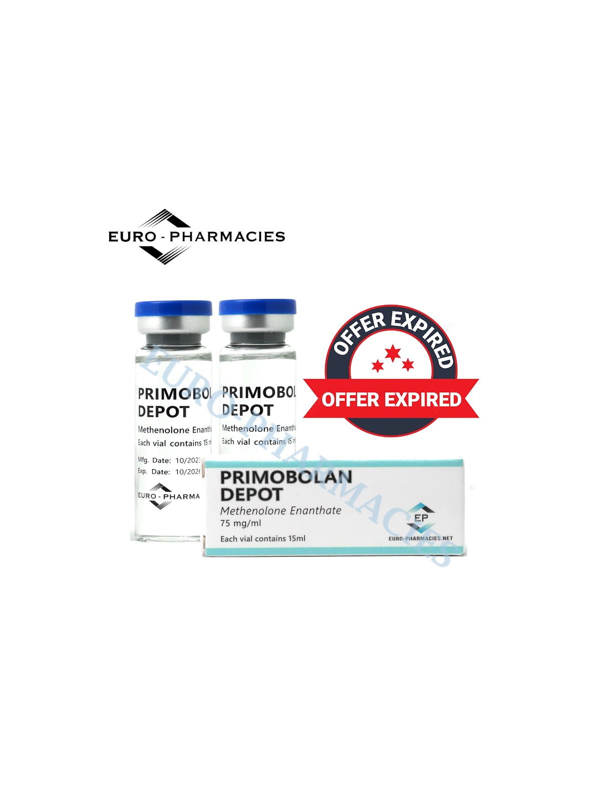 Primobolan Depot 75mg/ml, 15ml/vial