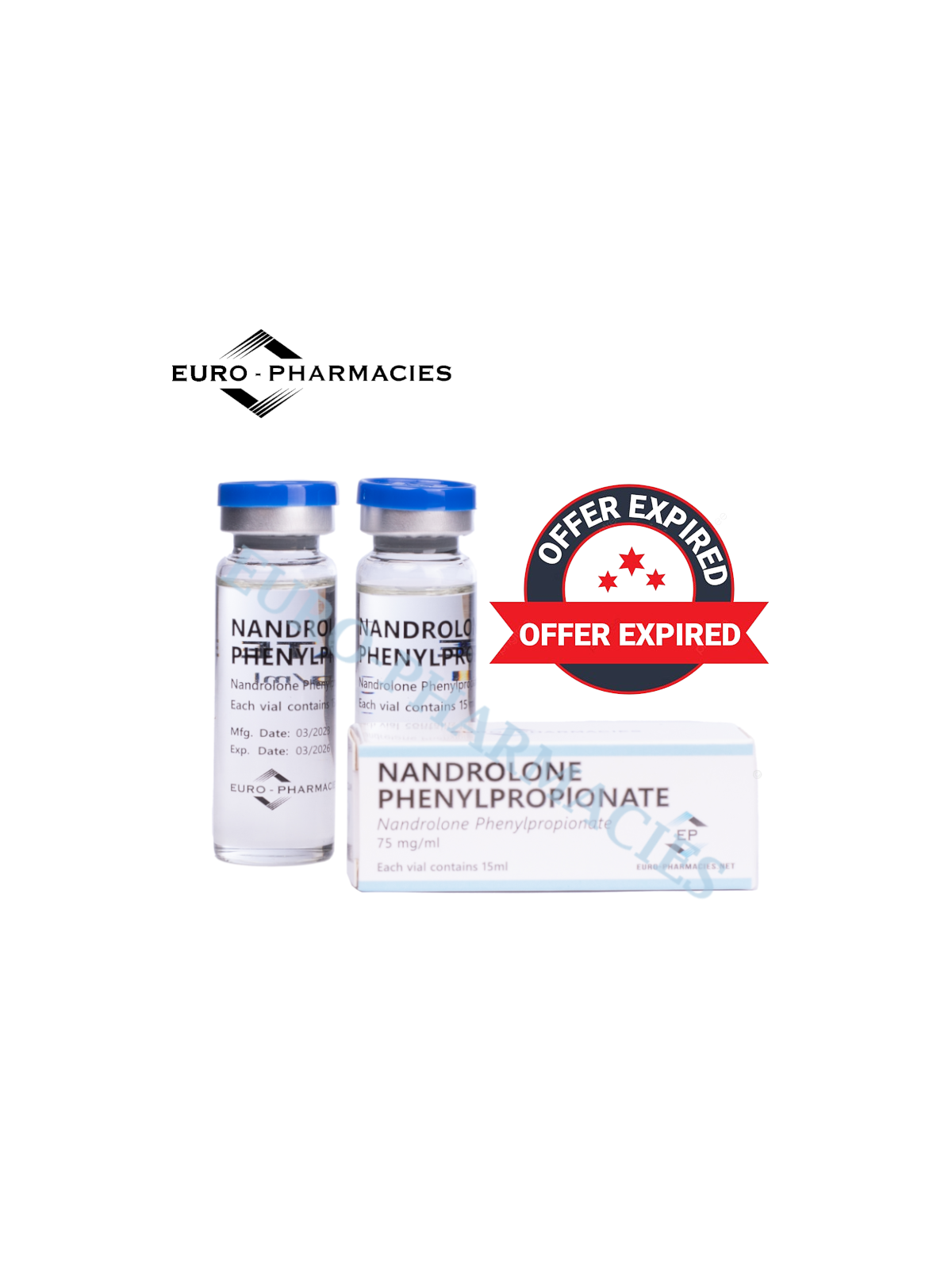 Nandrolone Phenylpropionate - 75mg/ml, 15ml/vial