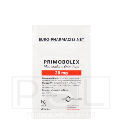 Primobolex (Primobolan depot) - 20mg/tab, 50 pills/bag - Euro-Pharmacies