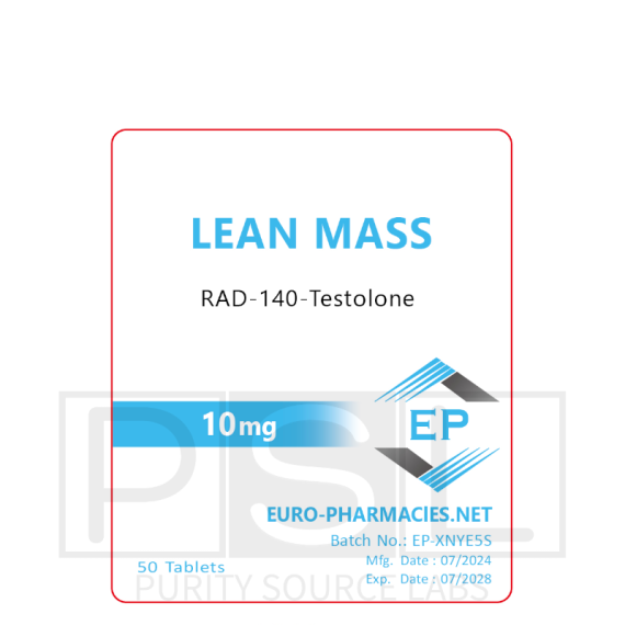 Lean Mass (RAD140) - 10mg/tab- 50 tab - Euro-Pharmacies - USA