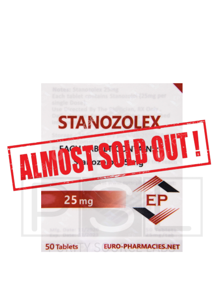Stanozolex 25 (Winstrol) - 25mg/tab, 50 pills/bag - Euro-Pharmacies - USA