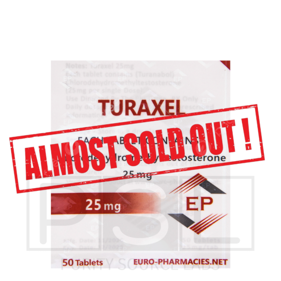 Turaxel 25 (Turanabol) - 25mg/tab, 50 pills/bag - Euro-Pharmacies - USA