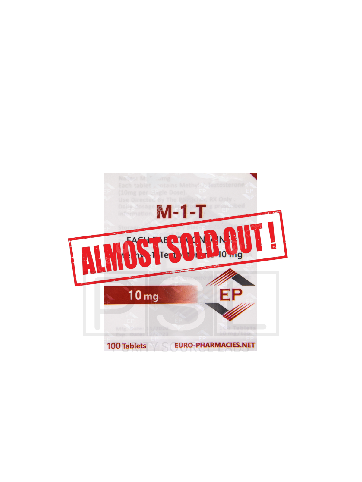 M-1-T - 10mg/tab, 100 pills/bag - Euro-Pharmacies - USA
