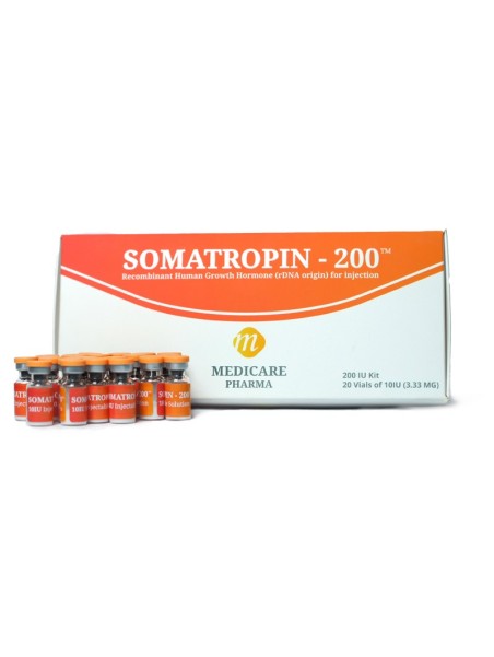 100iu Somatropin 3,33mg (10 vial x 10iu) - 191aa etc