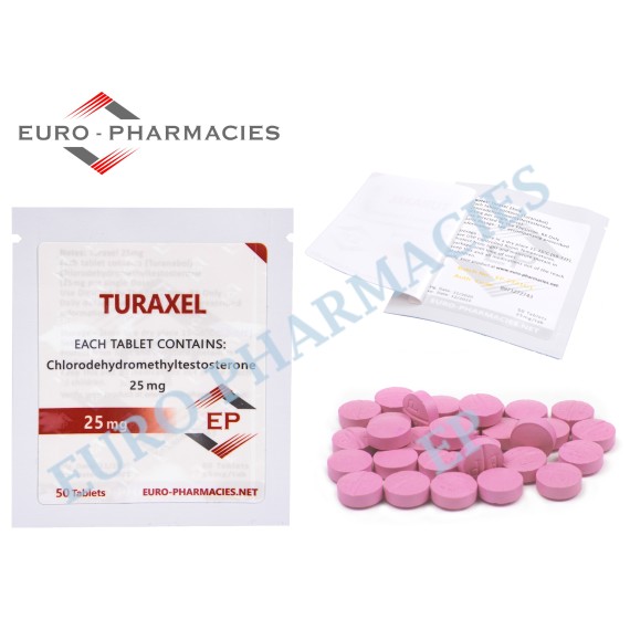 Turaxel 25 (Turanabol) - 25mg/tab EP