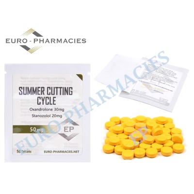 Summer Cutting cycle ( 20 mg winstrol + 30mg anavar) -50mg/tab, 50 pills/bag - Euro-Pharmacies