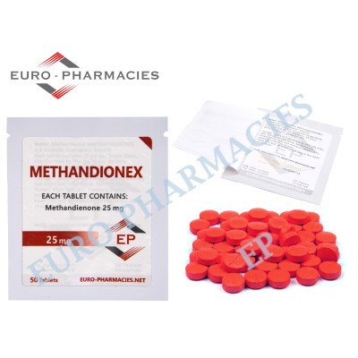 Methandionex (Dianabol) - 25mg/tab 50 Tabs/bag - EP - USA