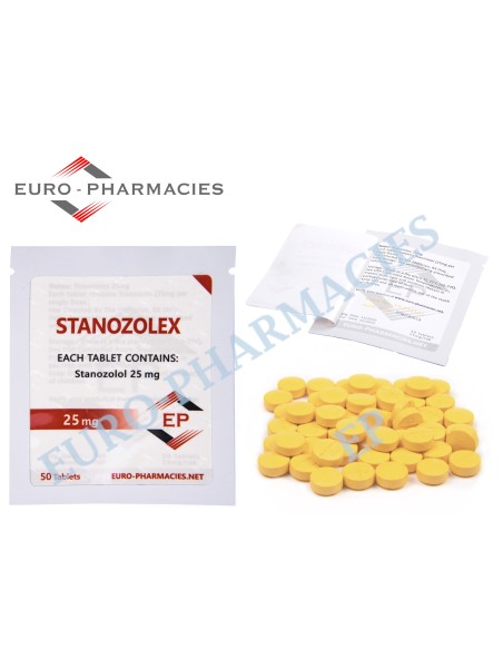 Stanozolex (Winstrol) - 25mg/tab 50 Tabs/bag - EP - USA