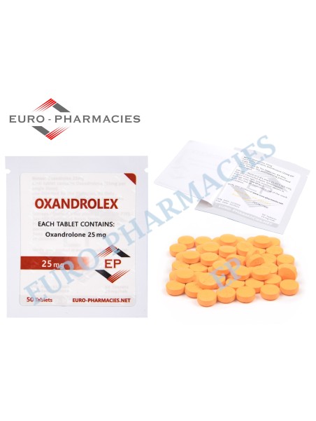 Oxandrolex 25 (Anavar) - 25mg/tab 50 Tabs/bag - EP - USA