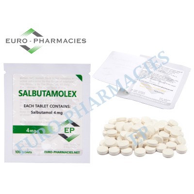 Salbutamolex (salbutamol) - 4mg/tab 100 Tabs/bag - EP - USA