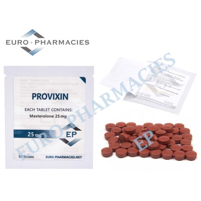 Provixin ( Proviron ) - 25mg/tab, 50 pills/bag - Euro-Pharmacies