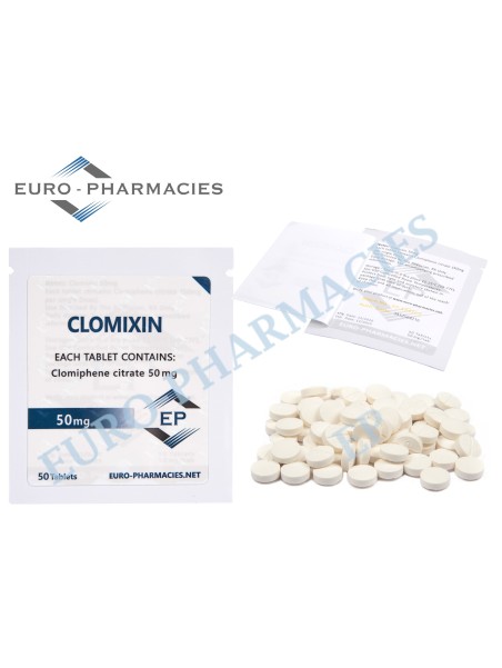 Clomixin ( Clomid ) - 50mg/tab, 50 pills/bag - Euro-Pharmacies