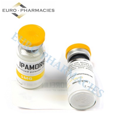 Ipamorelin 5mg EP + Bacteriostatic Water- 0.9% 2ml/vial EP - USA